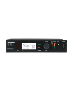 Shure ULXD4=-H50 Single Digital Wireless Receiver with PS41US Power Supply, 1/2 Wave Antenna and Rack Mounting Hardware