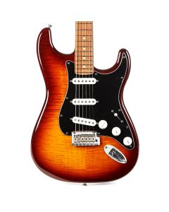 Fender Player Stratocaster Plus Top Pau Ferro Fingerboard Electric Guitar Tobacco Sunburst
