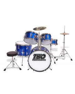 TKO TKO101BL 5pc Junior Drum Set Blue