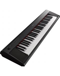 Yamaha NP12B 61-Key Piaggero Ultra-Portable Digital Piano Black Kit