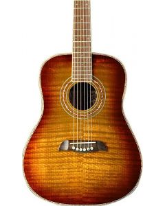 Oscar Schmidt OG1FYS 3/4 Size Acoustic Guitar. High Gloss