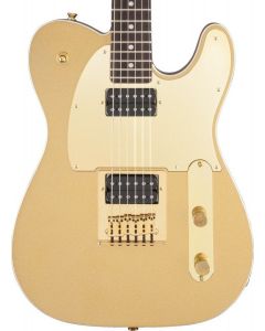 Squier J5 Telecaster Electric Guitar Frost Gold