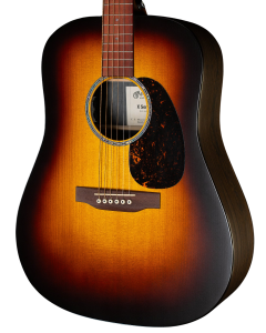 Martin D-X2E Acoustic Electric Guitar. Burst,Sit/Ziricote HPL w/SS TGF33