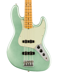 Fender American Professional II Jazz Bass. Maple Fingerboard, Mystic Surf Green