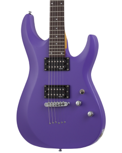 Schecter C-6 Deluxe Electric Guitar Satin Purple