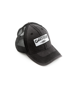 Gretsch 1883 Black Vintage Trucker Hat With Mesh Back