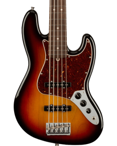 Fender American Professional II Jazz Bass V. Rosewood Fingerboard, 3-Color Sunburst TGF33