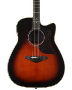 Yamaha A1R-TBS Acoustic-Electric Guitar Tobacco Sunburst TGF11