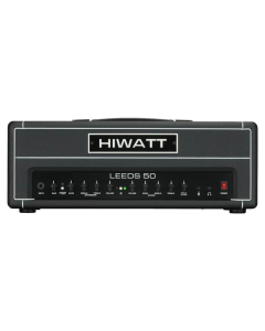 Hiwatt LEEDS50RH Leeds 50R 2 Chanmel Amplifier Head with Spring Reverb.