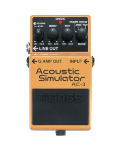 Boss AC-3 Acoustic Simulator with Reverb Pedal