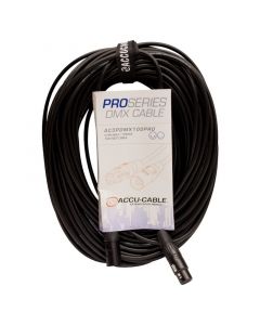 American DJ AC3PDMX100PRO 100' 3 Pin Pro DMX Cable PVC Jack