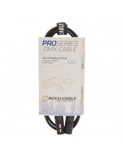 American DJ AC3PDMX5PRO 5' 3 Pin DMX Cable
