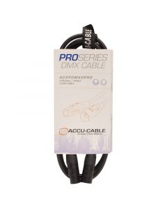 American DJ AC5PDMX5PRO 5' 5 Pin Pro DMX Cable PVC Jack