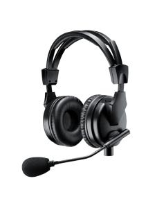 Shure BRH50M Premium Dual-Sided Broadcast Headset. Includes BCASCA-NXLR3QI cable