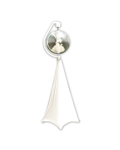American DJ Mirror Ball Stand Kit with white Lycra. DECOR MBSK