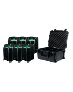 American DJ Element Hex IP PC6 Pak w/ 6x Element HEXIP Pearl & 1x Element PC6