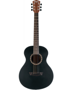 Washburn AGM5BMK G-Mini 5 Apprentice Series 7/8 Size Acoustic Guitar Black Matte