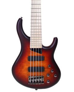 MTD KZX5MP Kingston ZX5 5 String Electric Bass. Deep Cherry Burst