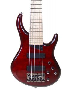 MTD KZ6MP Kingston Z6 6 String Electric Bass. Trans Cherry