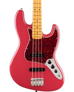 Fender American Professional Classic Jazz Electric Bass. Maple Fingerboard, Faded Dakota Red
