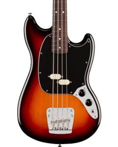 Fender American Professional Classic Mustang Electric Bass. Rosewood Fingerboard, 3-Color Sunburst