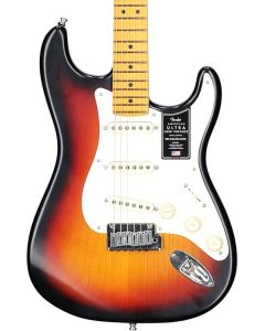Fender American Ultra Luxe Vintage '50s Stratocaster Electric Guitar. Maple Fingerboard, 3-Color Sunburst