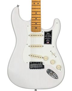Fender American Ultra Luxe Vintage '50s Stratocaster Electric Guitar. Maple Fingerboard, White Blonde