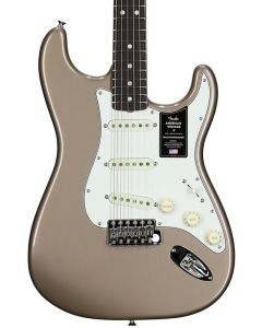 Fender American Vintage II 1965 Stratocaster Electric Guitar. Round-Lam Rosewood Fingerboard, Shoreline Gold