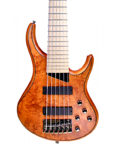 MTD KZ6MP Kingston Z6 6 String Electric Bass. Satin Amber