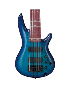 Ibanez ANB306E Adam Nitti Signature 6-String Electric Bass Guitar Blue Burst TGF33