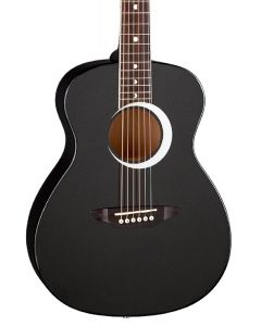 Luna Aurora Borealis 3/4 Acoustic Guitar. Black