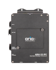 American DJ AX2139 Aria X2 IPC;wireless DMX Transceiver. Featuring a single DMX universe, this device operates seamlessly with 900MHz, 2.4 GHz WiFi, and Bluetooth connectivity