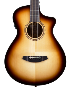 Breedlove Artista Pro Concertina CE Acoustic Electric Guitar. Burnt Amber European-Myrtlewood