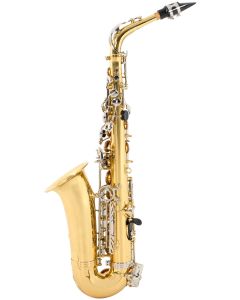 Antigua Vosi AS2155LN Eb Alto Saxophone. Nickel Keys and a Lacquer Body