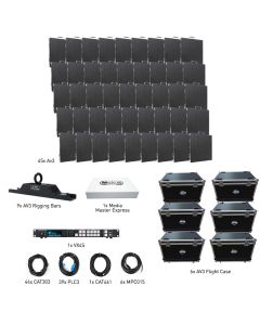 American DJ AV39X5VXR AV3 System w/ VX4S & Road Cases