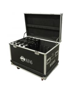 American DJ AV6030 AV6FC 8 Panel Flight Case for AV6