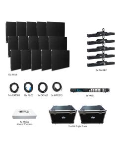 American DJ AV6X5X3VXR AV6X System w/ VX4S and Road Cases
