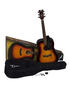 Dean AXS Prodigy Acoustic Guitar Pack. Tobacco Sunburst