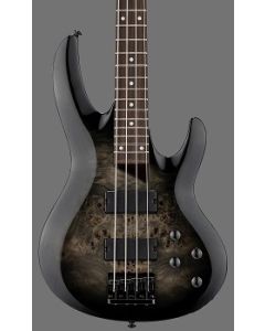 ESP LTD B-204DX Electric Bass. Black Burst
