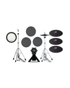 Yamaha DTP62X Cymbal And Drum Pad Set For The Dtx6K2-X: With Xp80, Tp70 (X3), Kp90 Kick Tower Pad, Hs650A, Rhh135, Pcy135 (X3)