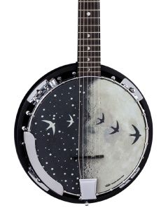 Luna Moonbird 6-String Banjo w/Pickup