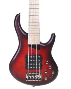MTD KSUPER5MP Kingston Super 5 String Electric Bass. Dr Browns Burst