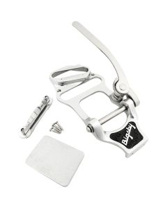 Bigsby Tailpiece B16 with Bridge and Neck Shim, Polished Aluminum