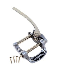 Bigsby Gretsch Branded Tailpiece, Polished Aluminum