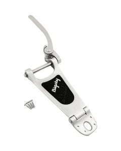 Bigsby B6 Vibrato Tailpiece, Polished Aluminum, Extra Short Hinge