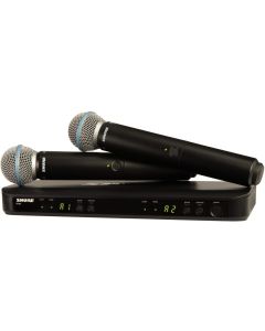 Shure BLX288/B55-H11 Wireless Dual Vocal System with 2 Beta 58A's. H11 Band
