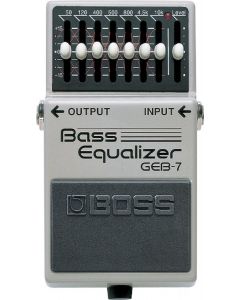 Boss GEB-7 7-Band Bass EQ Pedal