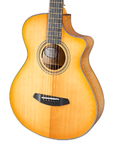 Breedlove Artista Concertina Natural Shadow CE Acoustic Electric Guitar. Torrefied European-Myrtlewood