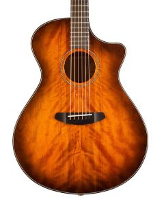 Breedlove Oregon Concerto Bourbon CE Acoustic Electric Guitar. Myrtlewood-Myrtlewood