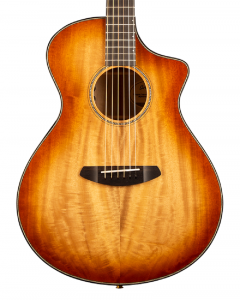 Breedlove Oregon Concerto Cinnamon Burst CE Acoustic Electric Guitar. Myrtlewood-Myrtlewood